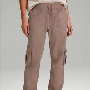 Lululemon studio relaxed-fit mid-rise cargo pants